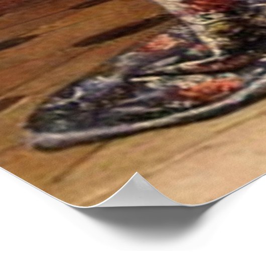 Poster Adolphe Alexandre Lesrel captivé (Coin)