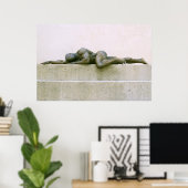 Poster, ADONIS SLEEPS - horizontale afdrukversie Poster (Thuiskantoor)