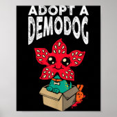 Poster Adopt A Demodog Shirt Kids Women Men Cute Funny Do (Devant)