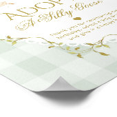 Poster Adopt a Silly Goose Gender Neutral 1st Birthday (Coin)