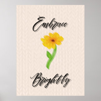 Poster Adopter avec éclat