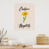 Poster Adopter avec éclat (Cuisine)