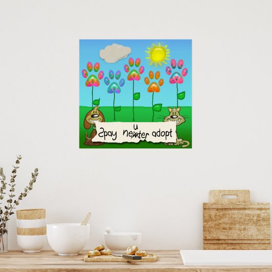 Poster adopter la neutralité antispymique (Cuisine)