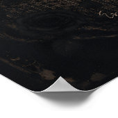 Poster Adopter le vide Dark Romantic Gothic   (Coin)