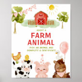 Poster Adopter un animal de ferme Barnyard Boy Anniversai (Devant)