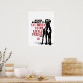 Poster Adopter un Grand Danois (Cuisine)
