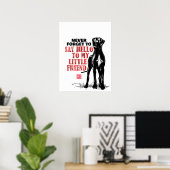 Poster Adopter un Grand Danois (Bureau à domicile)