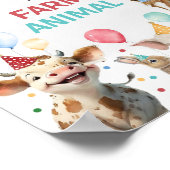 Poster Adopter un symbole animal de ferme Barnyard Birthd (Coin)