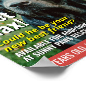 Poster Adopter une couverture de magazine personnalisée p (Coin)