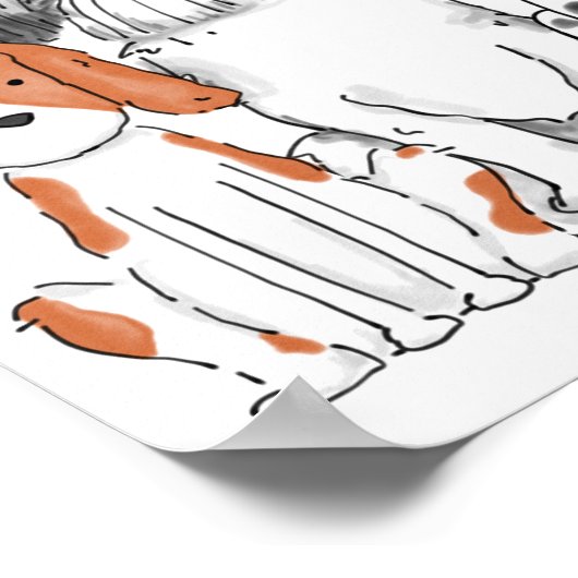 Poster Adopter une marionnette Adoption de l'animal de co (Coin)