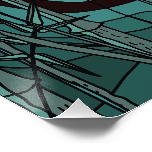 Poster Adoptez les choses simples (Coin)