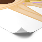 Poster Adoptez-moi Pingouin d'or (Coin)