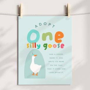 Poster Adoptez une fête d'anniversaire de la ferme des ga