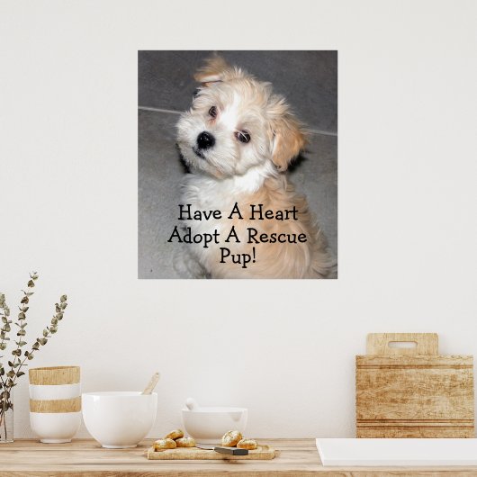 Poster Adoptez Une Secourt ! (Cuisine)