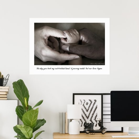 Poster Adoption (Bureau à domicile)