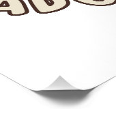 Poster Adora-Bao Cute Kawaii Bao Louveur de jeu de mots (Coin)