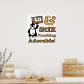 Poster Adorable 30e anniversaire (Cuisine)