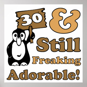 Poster Adorable 30e anniversaire