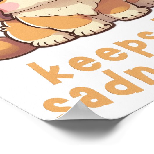 Poster Adorable Chiot (Coin)