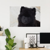 Poster Adorable Chiot (Bureau à domicile)