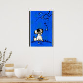 Poster adorable chiot en automne (Cuisine)