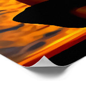 Poster Adorable Dame des Caraïbes Pirate | Art AI (Coin)