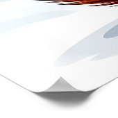 Poster Adorable écureuil de dessin (Coin)