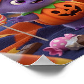 Poster Adorable monstres d'Halloween (Coin)