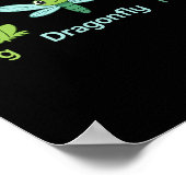 Poster Adorable Nature Frog Dragonfly Turtle Design (Coin)