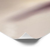 Poster adorable petit chaton blanc (Coin)