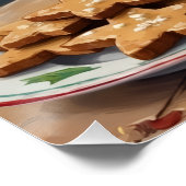 Poster Adorable Shih Tzu Dog in Christmas Mug Cozy Art (Coin)