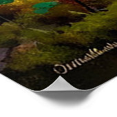 Poster Adorable Twin Bear Cubs dans une clairière de forê (Coin)