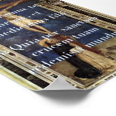 Poster Adoramus te Print (Coin)