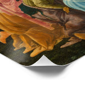 Poster Adoration Botticelli de la Magi (Coin)