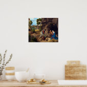 Poster Adoration de Giorgione des bergers (Cuisine)