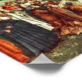 Poster Adoration De L'Agneau Mystique Par Eyck Hubert (Coin)