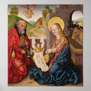 Poster Adoration de l'enfant
