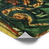 Poster ADORATION DE MAGI, NATIVITÉ PRIMITIVE Noël (Coin)