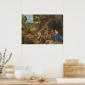 Poster Adoration des bergers, 1505-10 (Cuisine)