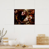 Poster Adoration des bergers - Altobello (Cuisine)