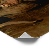 Poster Adoration des bergers par Caravaggio (Coin)