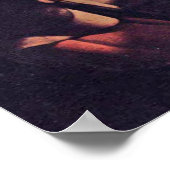 Poster Adoration des bergers par Gerard van Honthorst (Coin)