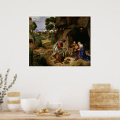 Poster Adoration des bergers par Giorgio da Castelfra (Cuisine)
