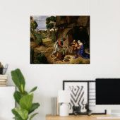 Poster Adoration des bergers par Giorgio da Castelfra (Bureau à domicile)