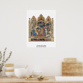 Poster Adoration Des Mages Par Gentile Da Fabriano (Cuisine)
