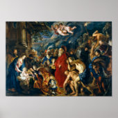 Poster Adoration des Mages | Peter Paul Rubens | (Devant)