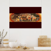 POSTER ADORATION DES MAGI (Cuisine)