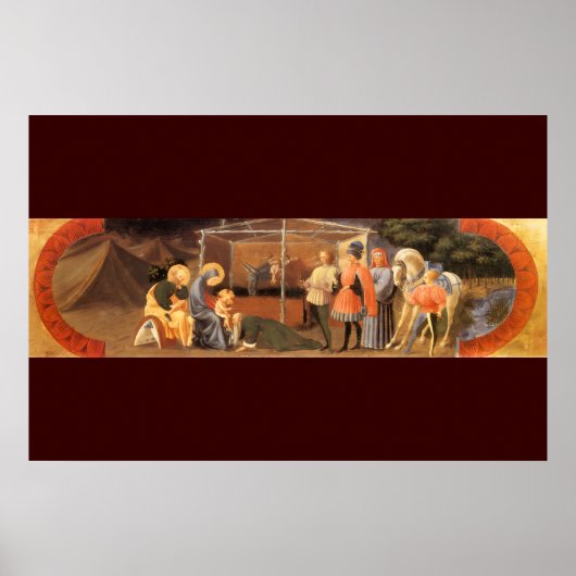 POSTER ADORATION DES MAGI (Devant)