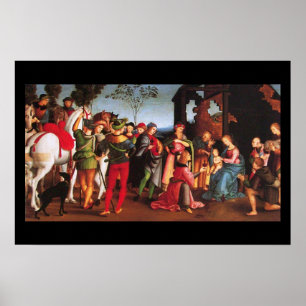 POSTER ADORATION DES MAGI