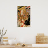 Poster Adoration des Magi, Bartolo Di Fredi (Cuisine)